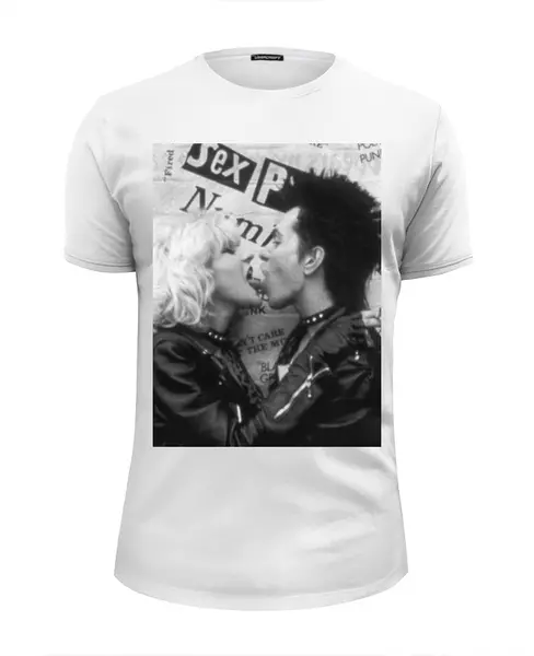 Заказать мужскую футболку в Москве. Футболка базовая Sex Pistols от anna_bell - готовые дизайны и нанесение принтов.