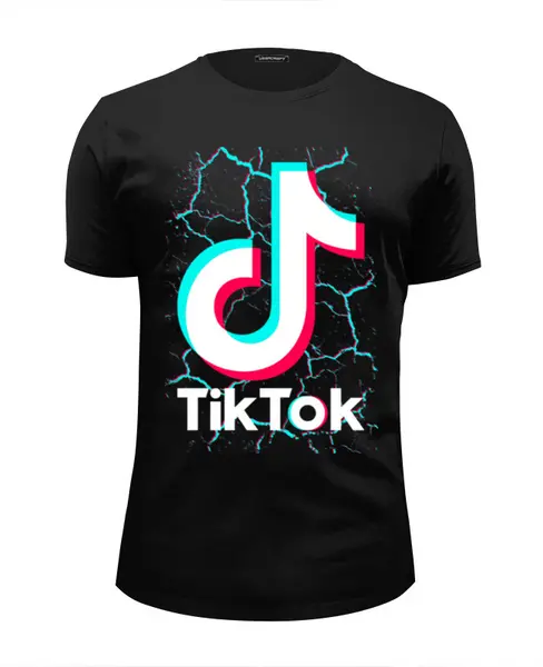 Заказать мужскую футболку в Москве. Футболка базовая TIK TOK (Tik Tok video) от vista12761@rambler.ru - готовые дизайны и нанесение принтов.