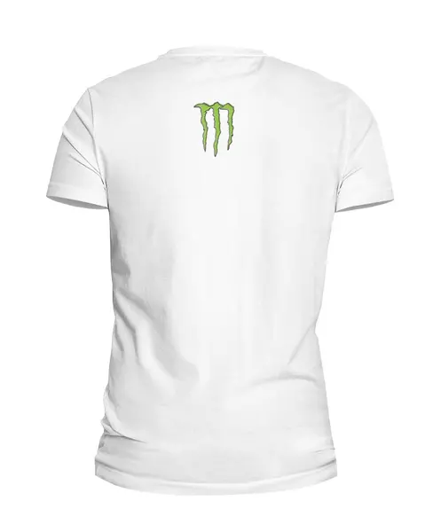 Заказать мужскую футболку в Москве. Футболка базовая monster energy от egorrko - готовые дизайны и нанесение принтов.