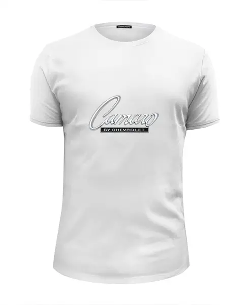 Заказать мужскую футболку в Москве. Футболка базовая Chevrolet Camaro. от Garry - готовые дизайны и нанесение принтов.