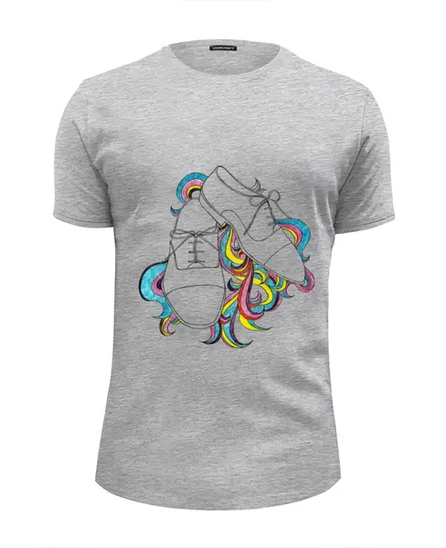 Заказать мужскую футболку в Москве. Футболка базовая "№10" от Алиса Шипоглаз - готовые дизайны и нанесение принтов.
