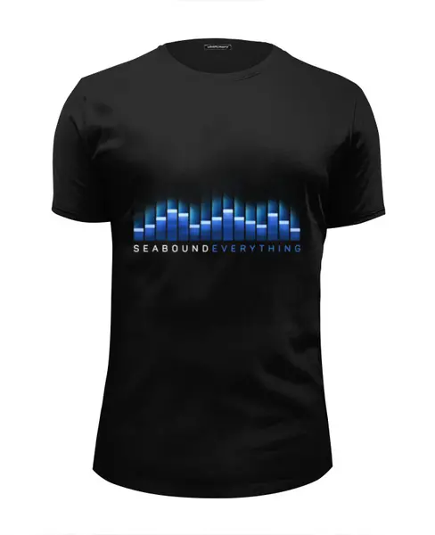 Заказать мужскую футболку в Москве. Футболка базовая Seabound \ Everything от OEX design - готовые дизайны и нанесение принтов.