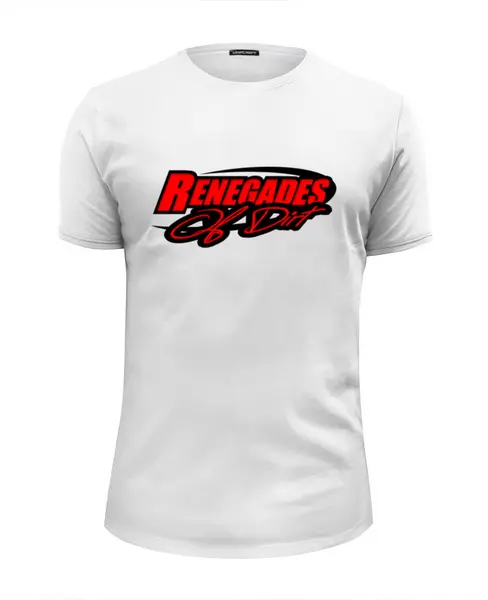 Заказать мужскую футболку в Москве. Футболка базовая Renegades от THE_NISE  - готовые дизайны и нанесение принтов.