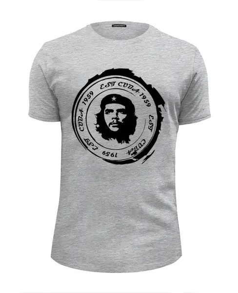 Заказать мужскую футболку в Москве. Футболка базовая Che Guevara от balden - готовые дизайны и нанесение принтов.