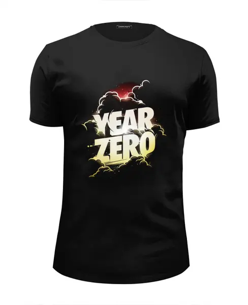 Заказать мужскую футболку в Москве. Футболка базовая YEAR ZERO от esse - готовые дизайны и нанесение принтов.