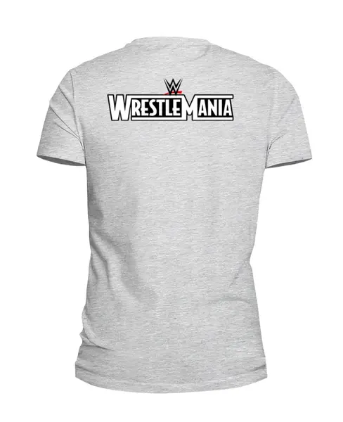 Заказать мужскую футболку в Москве. Футболка базовая WrestleMania от Leichenwagen - готовые дизайны и нанесение принтов.