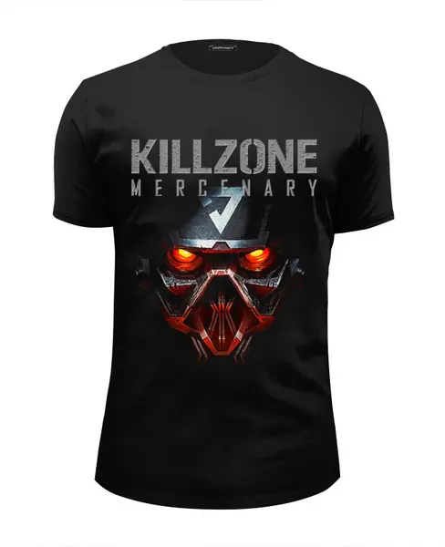 Заказать мужскую футболку в Москве. Футболка базовая KILLZONE от robus - готовые дизайны и нанесение принтов.