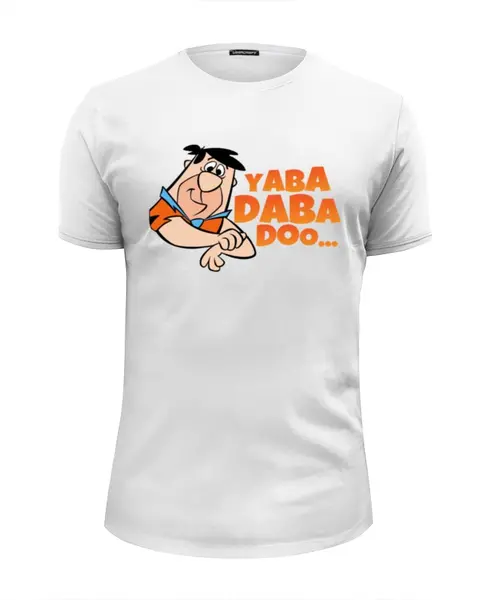 Заказать мужскую футболку в Москве. Футболка базовая yabadabadoo от heroes - готовые дизайны и нанесение принтов.