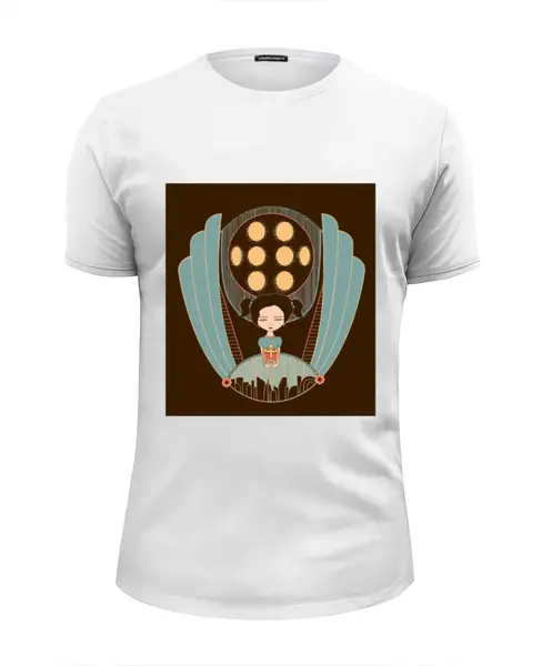 Заказать мужскую футболку в Москве. Футболка базовая Bioshock - Little Sister от priceless - готовые дизайны и нанесение принтов.