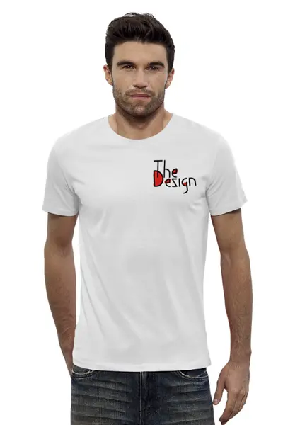 Заказать мужскую футболку в Москве. Футболка базовая TheDesign ORIGINAL  от Stepan Fedchenko  - готовые дизайны и нанесение принтов.