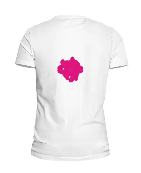 Заказать мужскую футболку в Москве. Футболка базовая розовая лилия от nikol - готовые дизайны и нанесение принтов.
