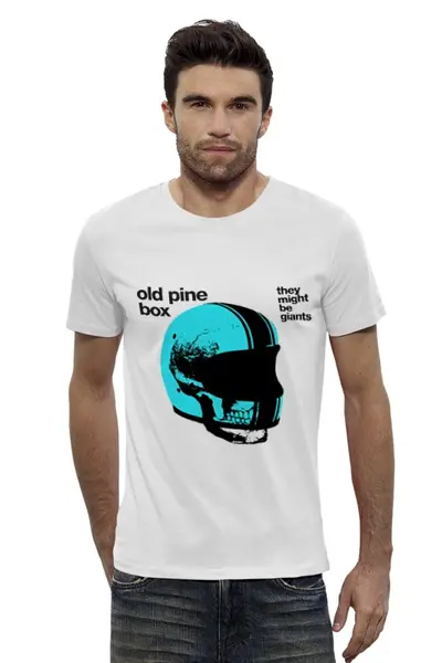 Заказать мужскую футболку в Москве. Футболка базовая Old Pine Box от tito - готовые дизайны и нанесение принтов.