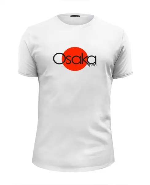 Заказать мужскую футболку в Москве. Футболка базовая Osaka Women от JPshirt - готовые дизайны и нанесение принтов.