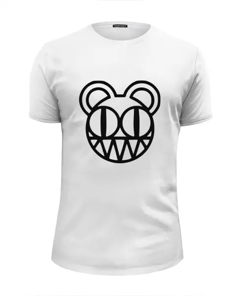 Заказать мужскую футболку в Москве. Футболка базовая Radiohead T-Shirt от ksnkch - готовые дизайны и нанесение принтов.