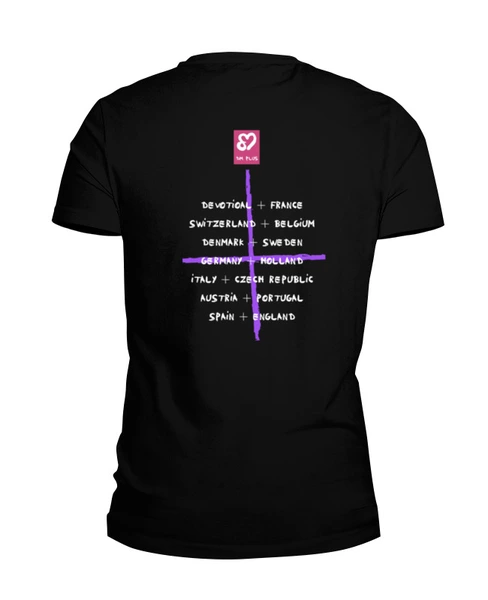 Заказать мужскую футболку в Москве. Футболка базовая Depeche Mode - Devotional Tour Retro 01 от Black Pimpf - готовые дизайны и нанесение принтов.