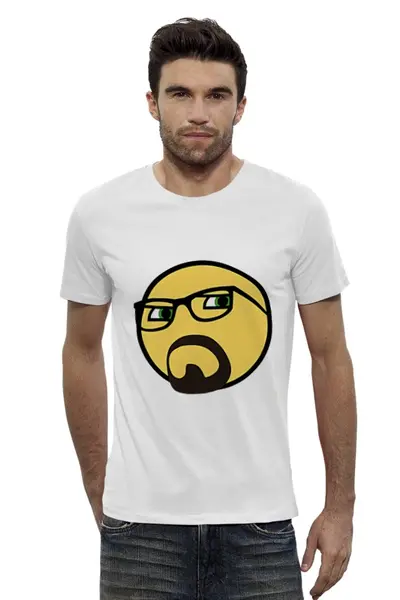 Заказать мужскую футболку в Москве. Футболка базовая Gordon Freeman от YellowCloverShop - готовые дизайны и нанесение принтов.