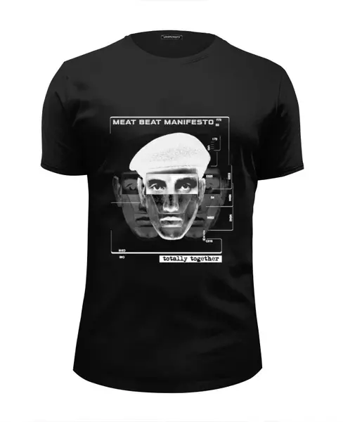 Заказать мужскую футболку в Москве. Футболка базовая Meat Beat Manifesto / Totally Together от OEX design - готовые дизайны и нанесение принтов.