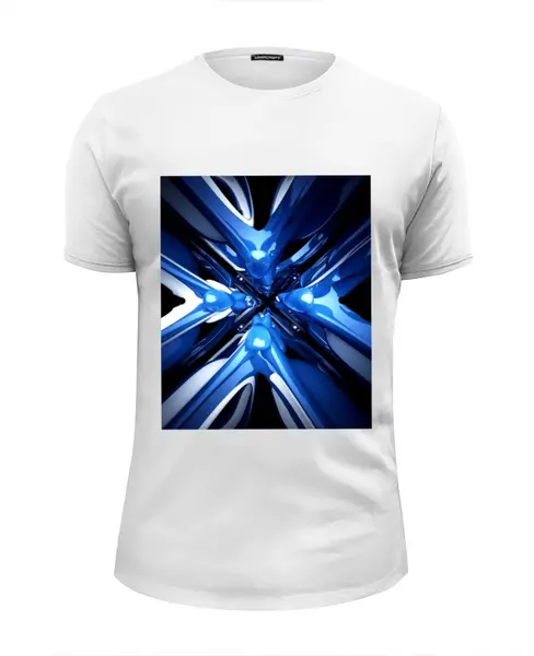 Заказать мужскую футболку в Москве. Футболка базовая Abstract T-Shirt от jadefuture - готовые дизайны и нанесение принтов.