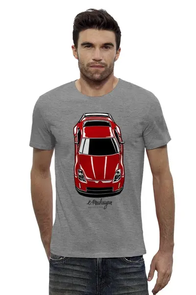 Заказать мужскую футболку в Москве. Футболка базовая Nismo 350Z от Oleg Markaryan - готовые дизайны и нанесение принтов.