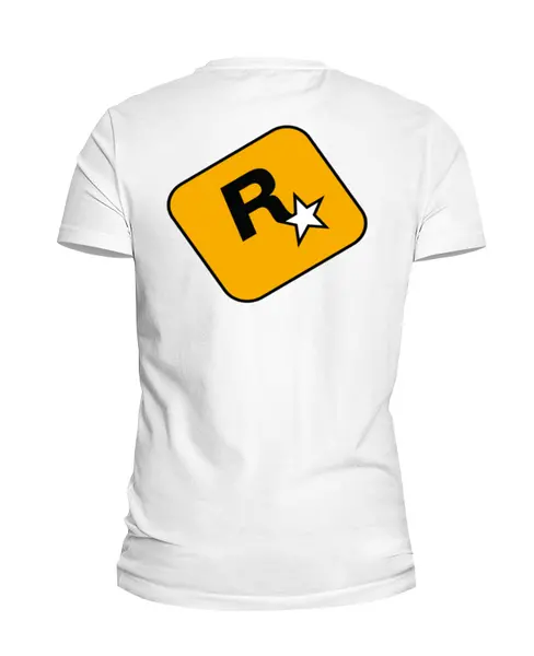 Заказать мужскую футболку в Москве. Футболка базовая Rockstar Games от Nalivaev - готовые дизайны и нанесение принтов.