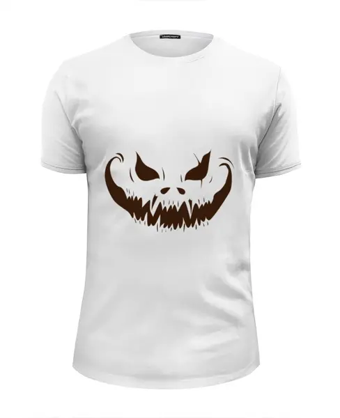 Заказать мужскую футболку в Москве. Футболка базовая HALLOWEEN от CoolDesign - готовые дизайны и нанесение принтов.