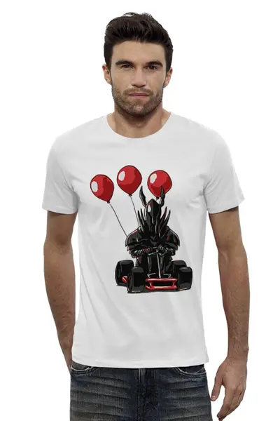 Заказать мужскую футболку в Москве. Футболка базовая Black Knight от priceless - готовые дизайны и нанесение принтов.