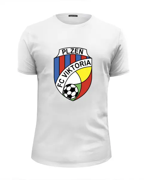 Заказать мужскую футболку в Москве. Футболка базовая FC Viktoria от THE_NISE  - готовые дизайны и нанесение принтов.