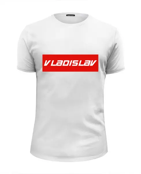 Заказать мужскую футболку в Москве. Футболка базовая Vladislav от THE_NISE  - готовые дизайны и нанесение принтов.