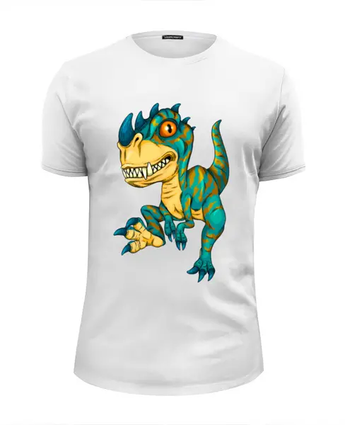 Заказать мужскую футболку в Москве. Футболка базовая Dinosaurs от balden - готовые дизайны и нанесение принтов.