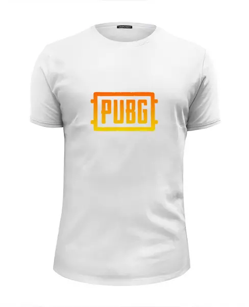 Заказать мужскую футболку в Москве. Футболка базовая игра PUBG от THE_NISE  - готовые дизайны и нанесение принтов.