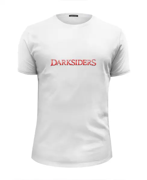 Заказать мужскую футболку в Москве. Футболка базовая Darksiders от THE_NISE  - готовые дизайны и нанесение принтов.