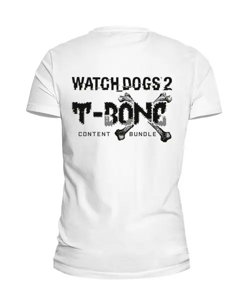 Заказать мужскую футболку в Москве. Футболка базовая WATCH DOGS от robus - готовые дизайны и нанесение принтов.
