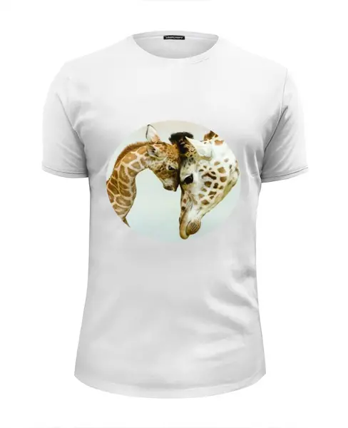 Заказать мужскую футболку в Москве. Футболка базовая Animals collection Ann от dnlb - готовые дизайны и нанесение принтов.