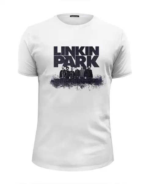 Заказать мужскую футболку в Москве. Футболка базовая LinkinPark - футболка мужская от buzz - готовые дизайны и нанесение принтов.