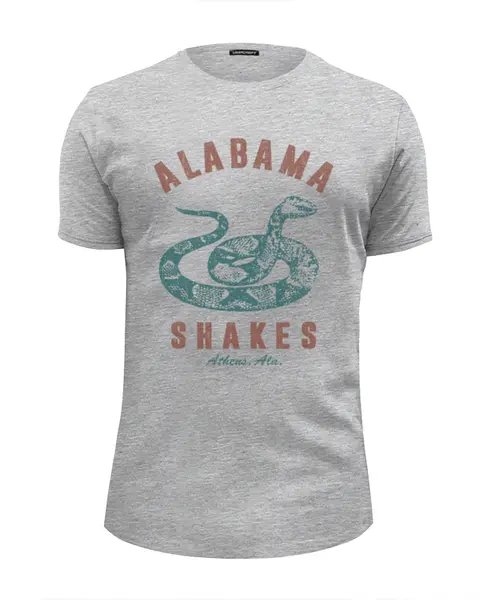 Заказать мужскую футболку в Москве. Футболка базовая Alabama Shakes от geekbox - готовые дизайны и нанесение принтов.