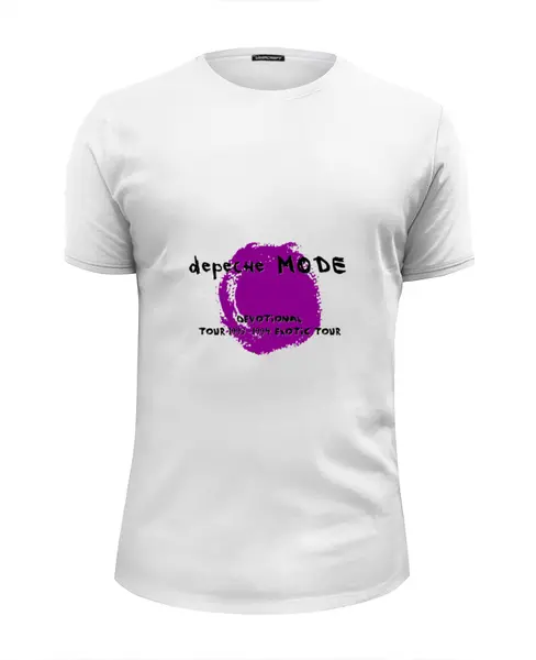 Заказать мужскую футболку в Москве. Футболка базовая Depeche Mode SOFAD от Black Pimpf - готовые дизайны и нанесение принтов.