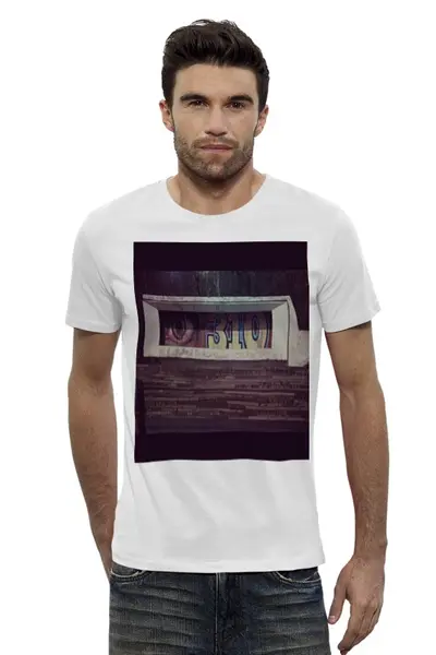 Заказать мужскую футболку в Москве. Футболка базовая 310 T-shirt от owdc - готовые дизайны и нанесение принтов.