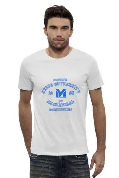Заказать мужскую футболку в Москве. Футболка базовая Мужская мами от dyzel - готовые дизайны и нанесение принтов.