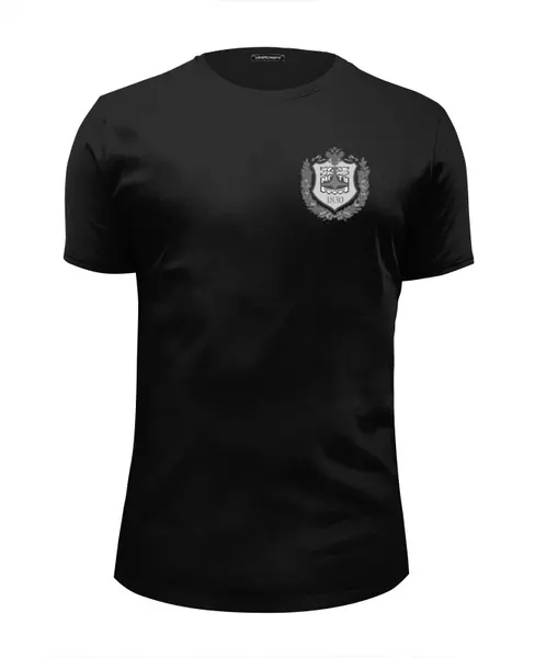 Заказать мужскую футболку в Москве. Футболка базовая Бауманка от msurus3 - готовые дизайны и нанесение принтов.