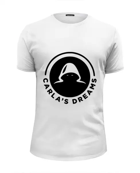 Заказать мужскую футболку в Москве. Футболка базовая Carla's Dreams от Easy-store - готовые дизайны и нанесение принтов.
