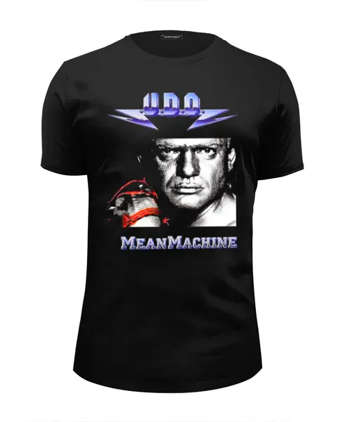 Заказать мужскую футболку в Москве. Футболка базовая U.D.O. от Leichenwagen - готовые дизайны и нанесение принтов.
