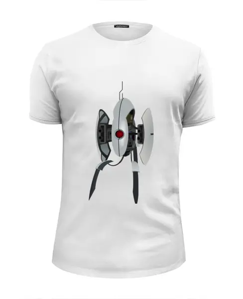 Заказать мужскую футболку в Москве. Футболка базовая VALVe + турель (чёрный логотип) от proFox - готовые дизайны и нанесение принтов.
