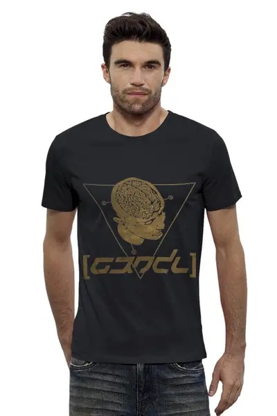Заказать мужскую футболку в Москве. Футболка базовая Grendel  от OEX design - готовые дизайны и нанесение принтов.