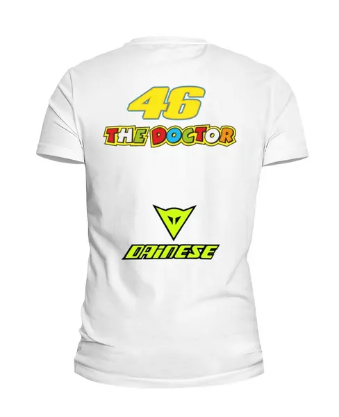 Заказать мужскую футболку в Москве. Футболка базовая Yamaha Racing от Illson Pride - готовые дизайны и нанесение принтов.