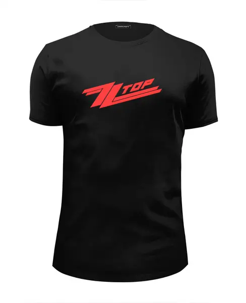 Заказать мужскую футболку в Москве. Футболка базовая ZZ Top от BURNSHIRTS - готовые дизайны и нанесение принтов.