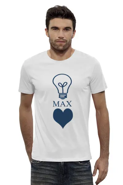 Заказать мужскую футболку в Москве. Футболка базовая Direction of love от maxmacoms@gmail.com - готовые дизайны и нанесение принтов.