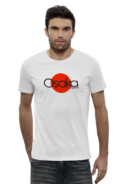 Заказать мужскую футболку в Москве. Футболка базовая Osaka Women от JPshirt - готовые дизайны и нанесение принтов.