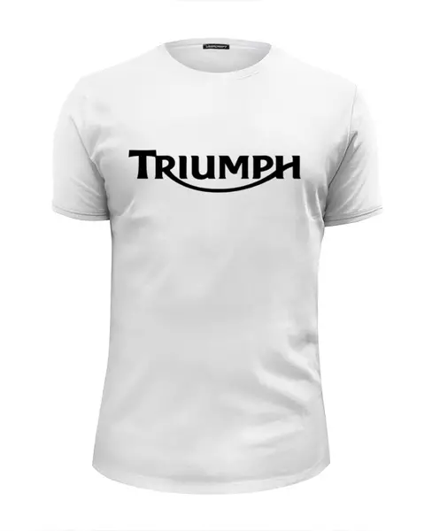 Заказать мужскую футболку в Москве. Футболка базовая triumph от poluektoff@bmail.ru - готовые дизайны и нанесение принтов.