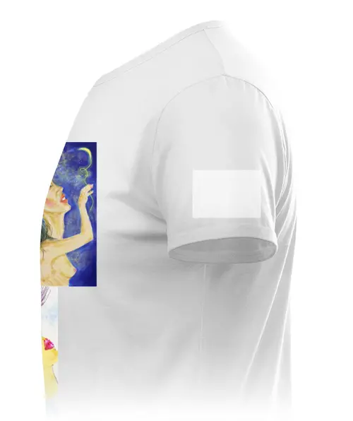 Заказать мужскую футболку в Москве. Футболка базовая Белая от drseymur - готовые дизайны и нанесение принтов.