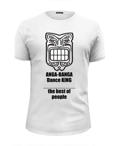Заказать мужскую футболку в Москве. Футболка базовая AngaBanga от seys - готовые дизайны и нанесение принтов.